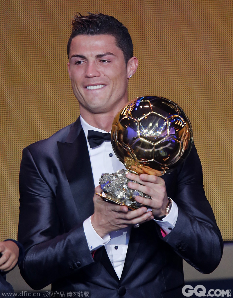 当地时间2014年1月13日，瑞士，2013年国际足联金球奖颁奖典礼。   