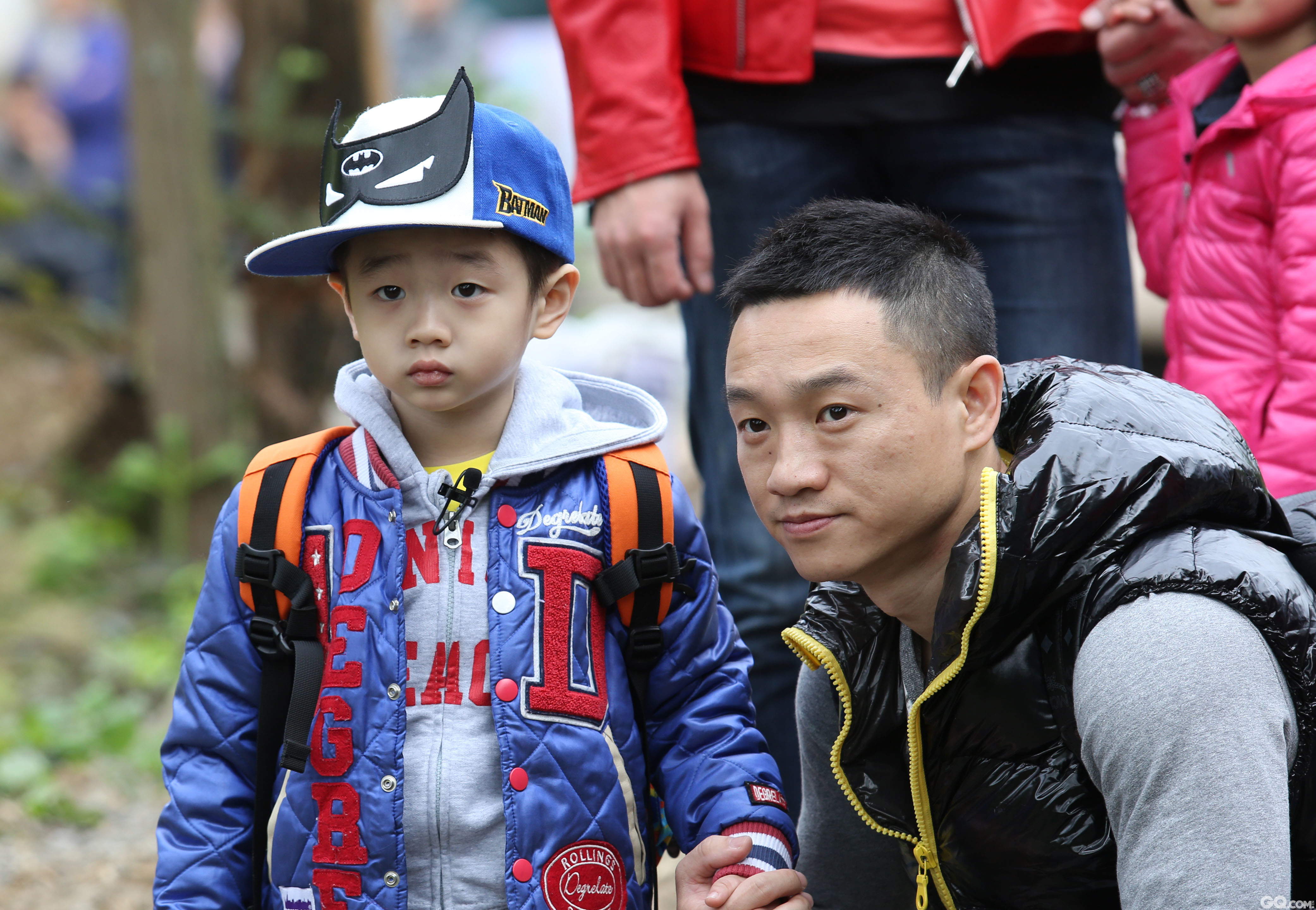2014年6月20日，近日，《爸爸去哪儿2》剧照。杨威和儿子杨阳洋
