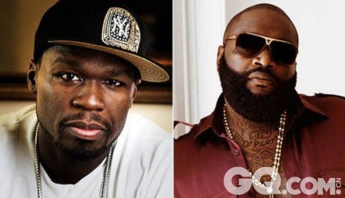 50 Cent是业内出了名的爱开别人玩笑，因此得罪了不少人。曾今被他嘲笑的歌手包括P. Diddy（吹牛老爹）、Lil Wayne（李尔·韦恩）、Ja Rule（杰·鲁）等。2009年1月24日，饶舌歌手Rick Ross因看不惯50 Cent嘲讽自己圈内的朋友，针对50 Cent发布了一首《Mafia Music》（黑帮音乐）。 从此，50 Cent和Rick Ross的“牛肉”（注：嘻哈术语，指矛盾）就这么炒起来了。随后50 Cent在1月29日用一首《Officer Ricky》（里基长官）回复，歌词嘲讽了Rick Ross的过去，特别是曾在监狱中担任看守的经历。 第二天，Rick Ross在广播电台上说道，“你一定是在开纽约城的玩笑， 这首歌绝对不能是对我的反击，用这样的歌来反击简直是对我‘Mafia Music’的侮辱，我就当我从来没听过这首垃圾歌曲。我们再给你48小时，回到录音棚重新录首吧。”