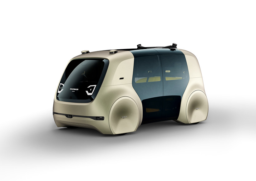 Sedric是大众集团在日内瓦车展上发布的一款无人驾驶概念车型，神似毛毛虫的外观和车头眼睛一样的数码成像更是让它有着“非德国”的亲切感。