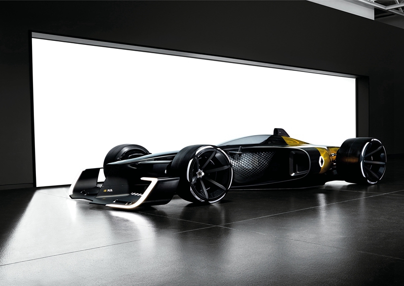在近代科技发展十分迅速的节奏下，雷诺依然大胆的推出了自家十年之后的F1赛车概念版 - RS 2027 Vision Concept。