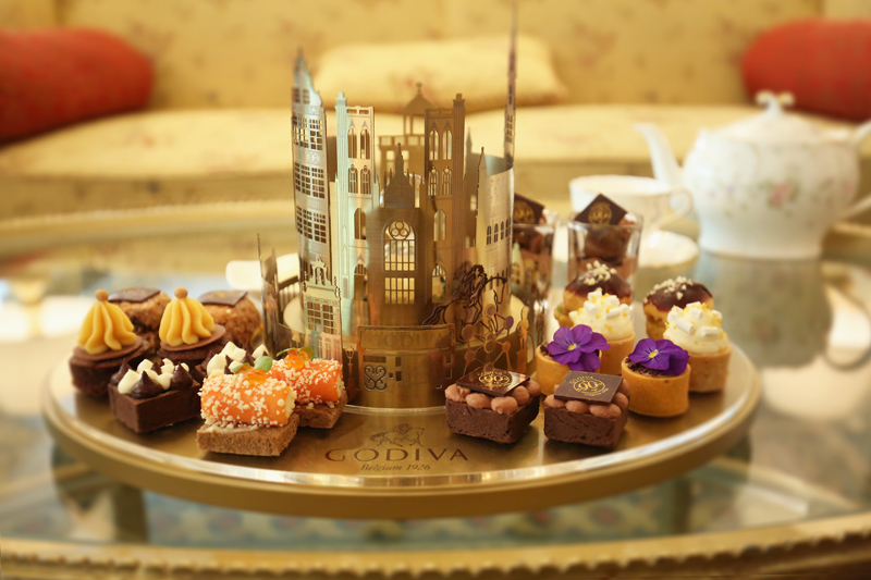 GODIVA携手北京丽思卡尔顿酒店呈献经典巧克力下午茶