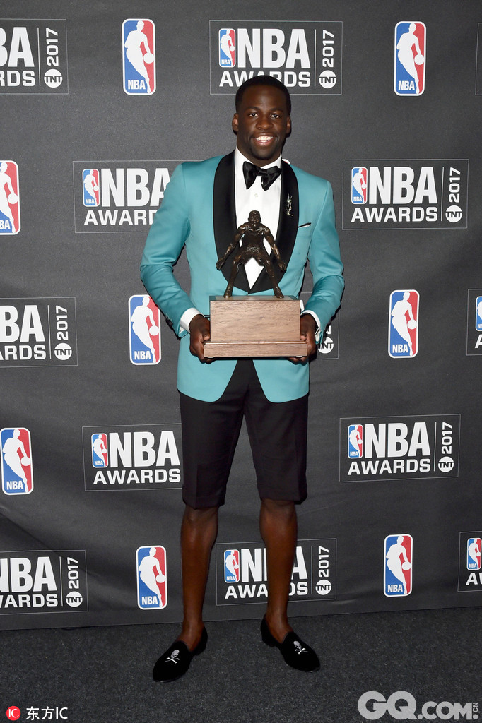当地时间2017年6月26日，美国纽约，16/17赛季NBA颁奖典礼。 