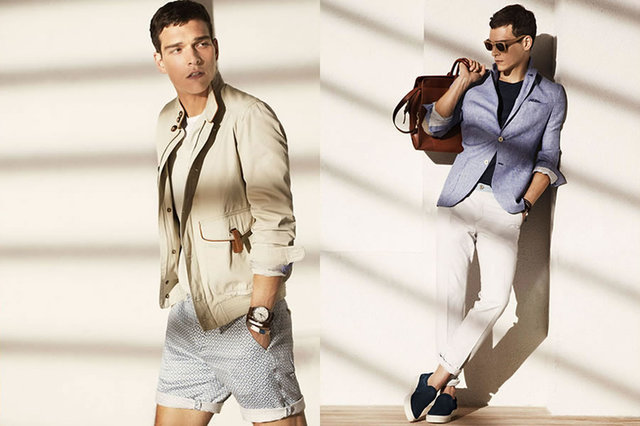Massimo Dutti本季推出Summer Calling系列男装，坚持一贯的白色、卡其色、蓝色等基础色的色彩，面料以棉麻为主，更透气轻薄。宽松的款式，正适合夏日的季节。