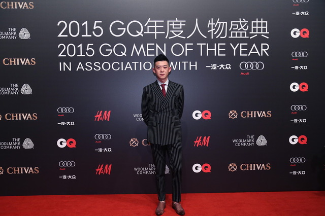 #2015GQ年度人物盛典# @徐昂xuang 亮相红毯 