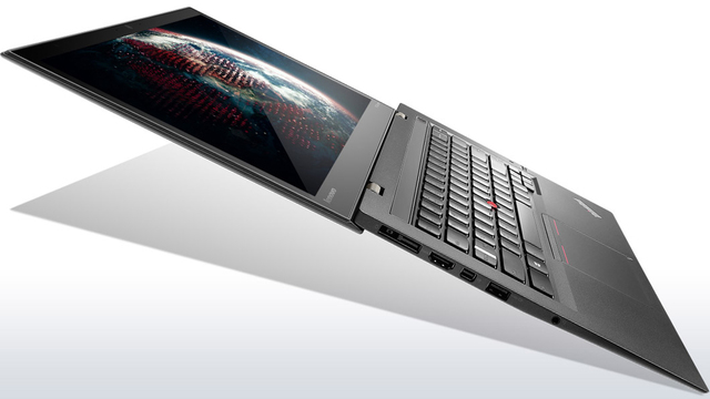 NO.3联想ThinkPad X1 Carbon
从第一代到现在的第五代，ThinkPad系列也走过了5年的时间，对于这款商务本，联想还是很重视的。ThinkPad X1 Carbon是一款14英寸的笔记本，主要特点是轻薄耐用，有很多接口。续航能力达到8小时，相比前几代进步了不少。最低售价为1329美元。

