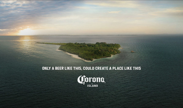 Corona宣布计划打造一座天然海岛胜地