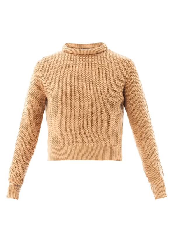Crew-neck wool sweater_VOGUE的图片