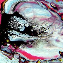 当肥皂遇上颜料 艺术家打造多彩银河系如梦如幻 -艺术