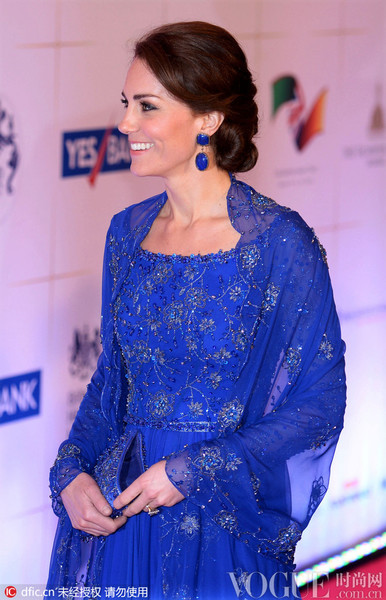 凱特王妃出訪印度，不僅有EQ，更有衣品！