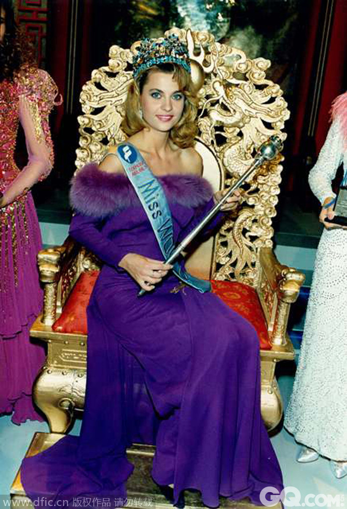 1989年来自波兰的世界小姐Aneta Kreglicka