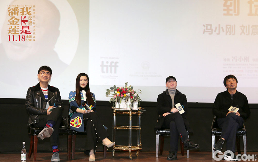 今日，《我不是潘金莲》在济南举行路演，拉开影片全国路演的序幕。