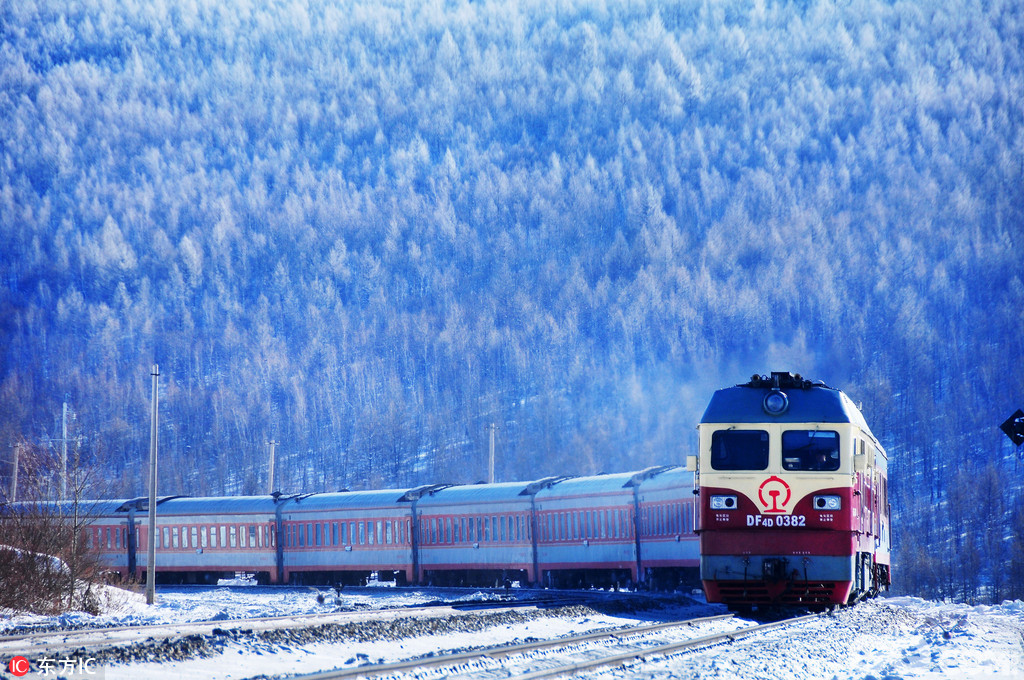 雪国列车带你看最美雪景