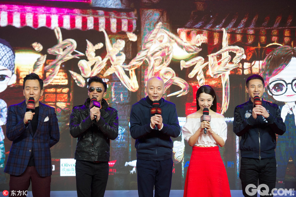 2017年2月8日，北京，《决战食神》首映发布会。