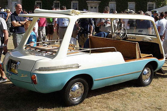 1956年，Fissore设计了一部敞篷的Multipla原型车，并为其命名为“Marinella”，座椅部分均被木质包裹，现在的很多无门概念车也许灵感也源于此。
