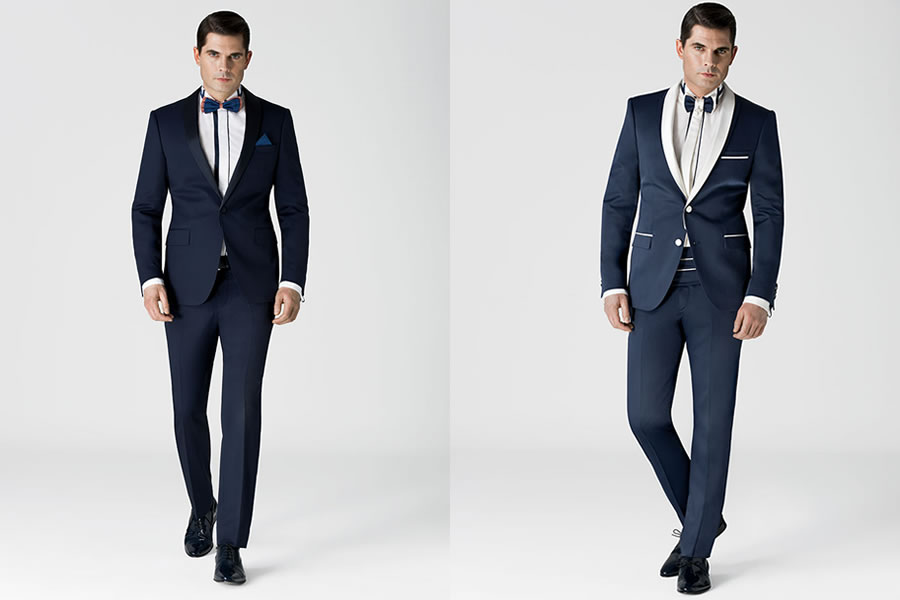 所谓Black Tie是指半正式的社交场合穿着的服装，是19世纪的英国和美国流传下来的一种宴会着装形式。男士往往会选择领结代替显得过于正式的领带。Sarar在本季推出的男装系列，不仅有经典的黑色，也增添了蓝色、红色与白色，色彩上更加开放。