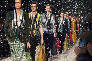 波西米亚名士风尚 BURBERRY2015秋冬男装系列伦敦盛大发布