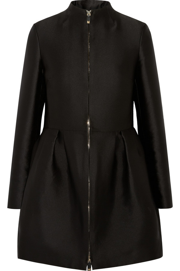 褶裥缎布外套_vogue的图片收藏|购买与分享_vogue发现