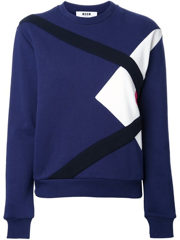 MSGM crew neck sweatshirt