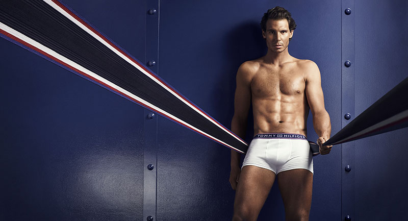 TOMMY HILFIGER发布2016年秋季Rafael Nadal内衣代言系列