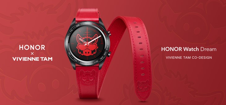 荣耀×VIVIENNE TAM推出联名设计腕表，引领科技时尚化大趋势