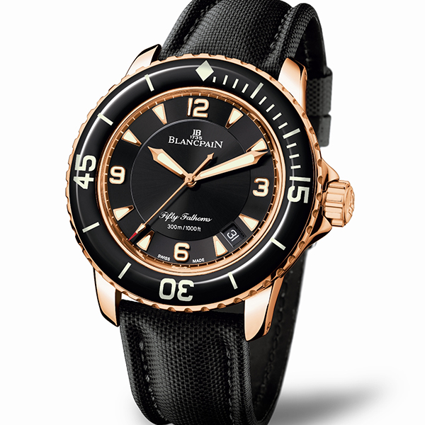 经典面庞不凡表情blancpain宝珀大三针腕表