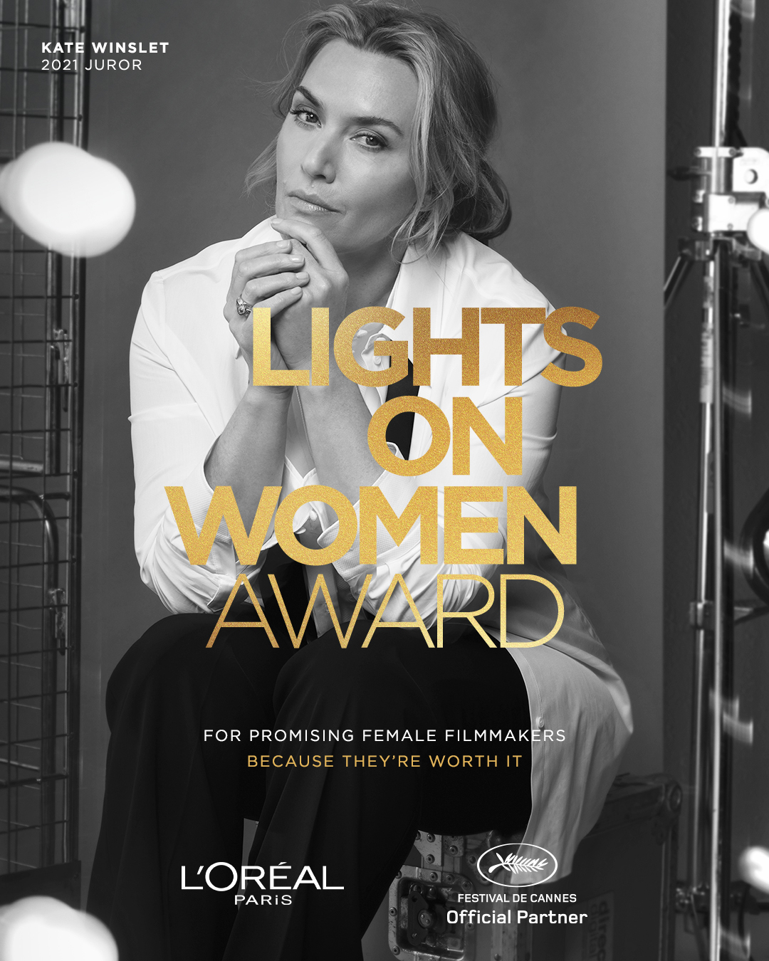 2021欧莱雅戛纳电影节设立lightsonwomenaward以支持女性电影人