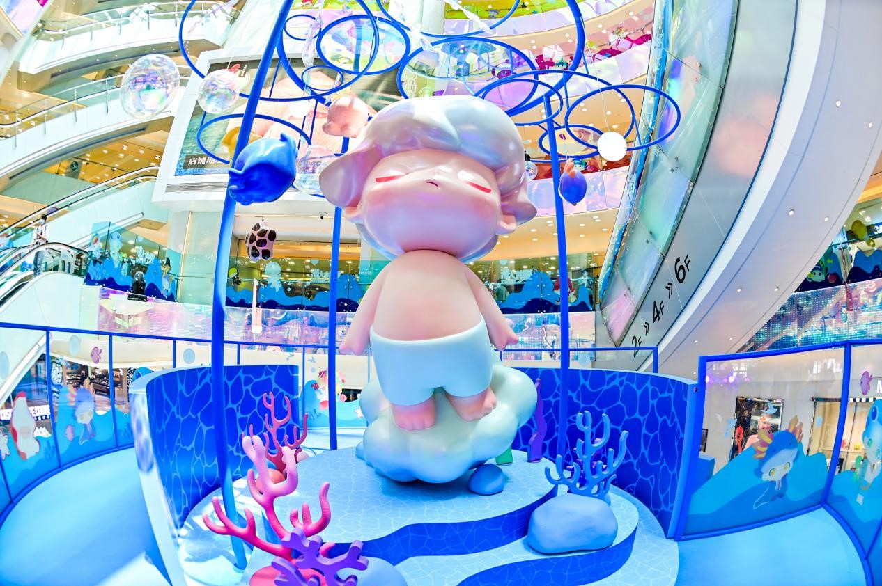 潮玩玩家的夏日必打卡圣地! 王府井北京apm「潜入仲夏」DIMOO水族馆系列中国大陆首展