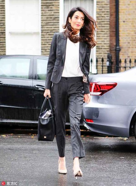 法国总统会见melinda gates(她和.