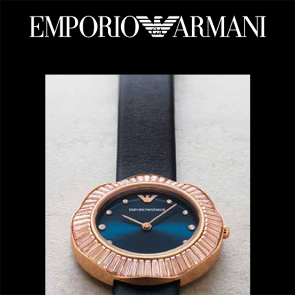 秋天别样的妳 EMPORIO ARMANI秋冬腕表新系列